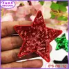 Lentejuelas de Punto Estrella Toalla Tela Bordada Pegatinas Forma de Corazón Letra Parche para Ropa Accesorios de Ropa Pegatinas DIY
