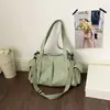 Bolsa Tote de Gran Capacidad para Mujer, Nuevo Estilo Verano 2026, Bolso de Hombro Casual Simple Elegante Personalizado, Bolso de Mano con Sensación Relajada