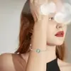 Pulsera de Árbol y Gema de Personalidad Dulce Caliente de Amazon Transfronteriza Caliente Todas las Combinaciones Moda Pulsera de Árbol y Gema