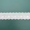 Encaje de bordado de algodón de 3 cm, flor de ciruelo pequeña, puño de falda, encaje de flor, accesorios, fábrica de encaje de algodón, en stock