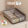 Caja de Almacenamiento para Ropa Interior y Calcetines del Hogar, Gran Capacidad, Caja de Almacenamiento de Plástico Engrosado para Armario, Caja Organizadora a Prueba de Polvo y Sin Olores