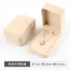 Caixa de Joias de Veludo para Anéis, Colares, Presentes, Pulseiras, Pingentes, Brincos, Tarraxas, Caixa de Embalagem para Joias