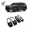 Adecuado para 24 Toyota Grand Highlander Decoración de Placa de Decoración para Interruptor de Elevalunas de Vidrio Modificado