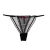 Verano 2026 Nuevo Estilo Japonés Sexy Tanga para Mujer Malla Transparente Pura Deseo Ropa Interior sin Costuras en Colores Macarrón