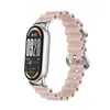 Adequado para Pulseira Xiaomi Mi Band 11, Pulseira de Silicone Azul Marinho com Conector de Metal, Pulseira Xiaomi Mi Band 8/9/10