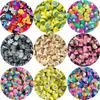 Rodajas de Arcilla Suave Multiestilo Cuentas Sueltas Materiales para Pulseras, Collares, Bolsas de Ropa, Accesorios de Joyería DIY