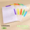 Nueva Bolsa de Almacenamiento de Papel de Prueba de Varilla Extensible Macaron A3 para Estudiantes, Organizador de Almacenamiento de Tamaño Grande para Organizar Preguntas Incorrectas, En Stock