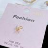 Kana Mina Design de Personalidade Nicho Parafusos Pregos de Orelha Ins Doce Legal Fashionável Banho Pregos de Orelha