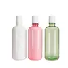 Venta al por mayor de fábrica Botella de enjuague bucal Limpia Boca Botella de plástico PET Redonda Transparente 500ml Botella de enjuague bucal