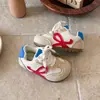 Tênis de Treino Alemão Infantil 2026 Primavera/Outono Novo Estilo Coreano Malha Respirável para Meninas Tênis Esportivo para Meninos Solado Macio Tênis Forrest Gump
