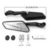 2026 Espejo Retrovisor de Motocicleta Nuevo de Venta Caliente Transfronteriza Base de Espejo de Aleación de Aluminio Accesorios Universales de Modificación y Retrofit para Vehículos Eléctricos