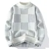 Venda Direta da Fábrica Mais Vendido Em Estoque Outono e Inverno Nova Moda Slim Fit Espessado Cristal Mink Gola Meia Alta Suéter Masculino