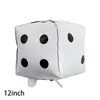 Globos de Papel de Aluminio de Póker, Piezas Cuadradas, Corazones, Tréboles, Picas Negras, Dados, Tema de Casino, Decoraciones para Fiesta de Juegos de Casino