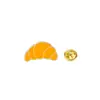 Broche Desenho Animado Pão Emblema Sanduíche Biscoitos Croissant Corsage Fivela Personalidade Alfinete Broche para Roupa Acessórios de Bolsa