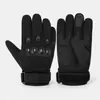 Guantes de ciclismo para exteriores, soft shell, estilo militar, entrenamiento de combate de las fuerzas especiales SEAL, anticorte, pantalla táctil de dedo completo