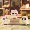 Figura de Gato Siamés Nueva y de Moda en Rosa, Caja Sorpresa Decoración de Escritorio, Adorno de Moda