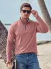 Ropa de Hombre Transfronteriza Estilo Americano Cuello Alto Elástico Deportivo Pulóver Comercio Exterior TK Tallas Grandes Exterior Fitness Transpirable Sudadera Casual
