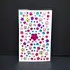 Adesivos de diamante meninas crianças gema cristal desenho animado recompensa adesivos tridimensional colar brinquedos decorativos atacado