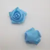 Ventas Directas de Fábrica 4cm PE Borde Rizado Cabezas de Rosa de Espuma Cadena de Luces LED Decoración Flores Rosas del Día de San Valentín DIY