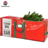 Saco de armazenamento à prova d'água de grande capacidade, best-seller transfronteiriço, saco de armazenamento para árvore de Natal, saco de armazenamento para presentes de Natal de grande capacidade
