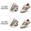 Zapatillas Infantiles Balabala Zapatos de Entrenamiento Retro Alemanes Zapatos para Niños y Niñas Otoño 2025 Nuevos Zapatos Casuales