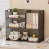 Estante de Armazenamento para Classificação de Assuntos Mesa de Estudante Armário Vertical de Múltiplas Camadas para Armazenamento de Livros Mesa de Escritório Caixa de Arquivos A4 Dormitório