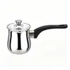 Tetera de acero inoxidable para café, cafetera, moka, cafetera de mano, cafetera turca, aparato de café