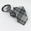 Corbata de Hombre Atada a Mano de 6 cm Corbata con Cremallera sin Nudo de 8 cm Negocios Formal de Gama Alta Fácil de Tirar Shaoxing Shengzhou