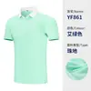 Equipe de golfe envia em até 48 horas, sem taxa de logo, roupas masculinas e femininas, camisetas de manga curta, vestuário masculino