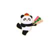 Pegatinas para refrigerador con diseño de panda gigante de Wenchuang Guochao, lindas pegatinas magnéticas de animales, recuerdos turísticos de Sichuan.