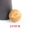 Madera de Tuiya Taihang Cuentas Sueltas DIY Cuentas de Madera Tallada Cuentas de Buda Zen 20mm Pulsera Rosario Cuentas Espaciadoras Accesorios Accesorios para Joyería