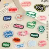 Parche letra creativa decoración tendencia Joker diy accesorios para ropa bordado personalizado pegatinas Wappen pegatinas de tela