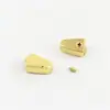 Acessórios de bagagem acessórios de hardware de couro zíper de metal puxar cauda zíper cauda clipe cauda parar plug cabeça com parafuso