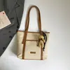 Bolsa feminina de grande capacidade transfronteiriça, nova coleção outono 2026, versátil, moda, ombro único, tendência, para o trabalho, retrô, casual, bolsa tote