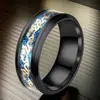 Anel de Engrenagem Personalizado Masculino Amazon Anel de Aço Titânio Transfronteiriço Tendência Hip-hop Europeu e Americano ins Anel de Dedo Atacado