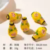 Han Yuyuan DIY feito à mão pintado à mão flor vaso de vidro cabaça pingente colar acessórios de colar pulseira atacado