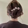 Pin de clip retorcido tipo moño coreano para cabello voluminoso en la parte posterior de la cabeza, tamaño grande para mujer, pinza de pico de pato para realzar el volumen del cabello, pasador de alta gama