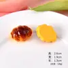 Comida de Brinquedo e Pão de Brincar Acessórios de Resina Cola de Creme DIY Adesivo para Geladeira Presilha Laço de Cabelo Decorações para Casa de Bonecas