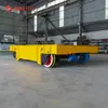 Carro Eléctrico de Plataforma a Batería, Carrito Móvil Montado en Rieles Controlado por Mando a Distancia para Transporte en Taller, Carro de Plataforma de Operación a Corta Distancia