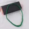 Collar de cuentas de imitación de jade de mármol blanco de 8 mm, pulsera de cuentas redondas multicolor, pulsera de hielo transparente DIY, collar al por mayor