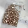 Arte de Unha Champagne Flat Joias de Diamante Pacote Completo Versátil Mini Gota D'água Borboleta Lua Formato Acessórios de Arte de Unha com Diamante Atacado