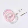 3 Elásticos de Cabelo Coloridos com Cordão de Celular Dopamina Que Não Danificam o Cabelo, Novo Elástico de Cabelo de Alta Qualidade para Mulheres, Cordão de Cabelo, Acessório de Cabeça