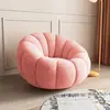 Sofá reclinable, sillón tipo calabaza individual o doble, sofá de lana de cordero, sillón giratorio para balcón, se puede tumbar y dormir, popular en línea