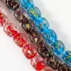 Cuentas Cuadradas de Vidrio en Polvo de Colores para Pulsera, Collar, Pendientes, Pasador de Pelo, Joyería DIY, Hecho a Mano, Cuentas de Vidrio de Azúcar de Roca, Venta al por Mayor