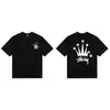 Camiseta de Manga Corta Stus de Alta Calidad Transfronteriza Letra Correcta Pesada Versión Alta Marca de Moda Americana Pareja Hombres y Mujeres