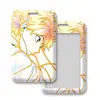 Portatarjetas de línea art personalizada de Shoyo Hinata, tarjetero para autobús, tarjetero de acceso, ¡Haikyuu!! Estuche para tarjeta de identificación, tarjeta de campus