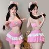 Lencería Sexy Uniforme Femenino Anime Chica Linda Cinnamoroll Lindo Deseo Puro Tentación Conjunto Sin Quitar 2818