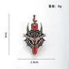 Nova Broche de Metal Fofo de Desenho Animado de Comércio Exterior Tendência Ins Japonesa Personalidade Emblema de Liga Pin Joia Acessórios Femininos