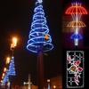 Yujin Lighting LED Linterna Plana con Patrón Linterna de Ensueño Festival Decoración Muñeco de Nieve Luz de Carretera Poste Luz Modelado