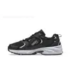 Zapatillas de correr estilo 'dad shoes' serie nb530 color blanco plateado, puramente originales de Putian, zapatillas deportivas casual de malla retro para hombre y mujer, estilo para parejas